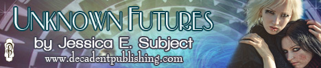 Unknown Futures, a sci-fi LGBT romance by Jessica E. Subject