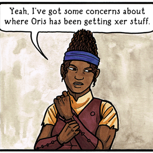 Valley of the Silk Sky lgbtqia YA sci-fi comic