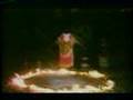 African shaman performing levitation?