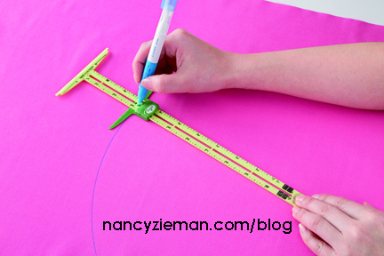 New Sewing Notions Super-sized 5-in-1 Sliding Gauge by Nancy Zieman