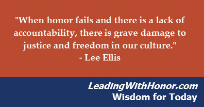 leading with honor wisdom