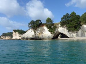 Coastal View of Cathedral Cove