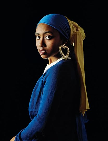 Awol Erizku, Girl with a Bamboo Earring, 2009