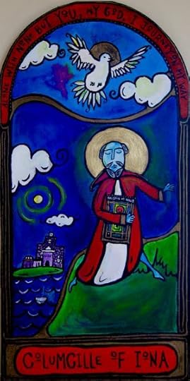 Columcille Dancing Monk icon