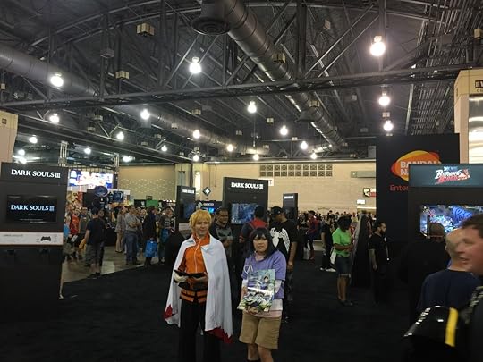 The videogame area.