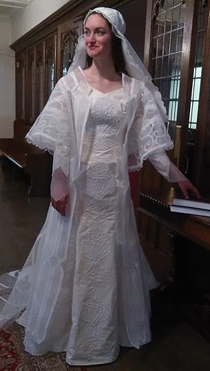 Toilet Paper Wedding Dress