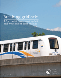 Photo: Breaking gridlock - BC's transit investment deficit and what can be done to fix it