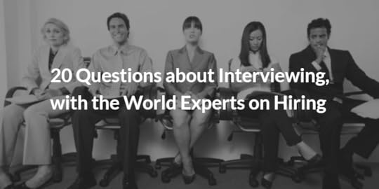 20 Questions about Interviewing