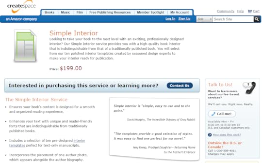 CreateSpace Book Design