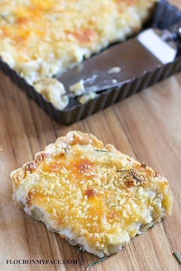 Sweet Onion Tart recipe via flouronmyface.com