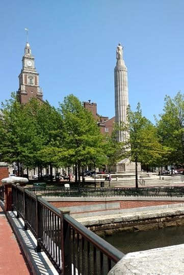 Nice park near the water in Providence.