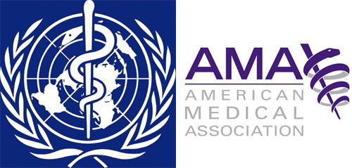 caduceus WHO and AMA