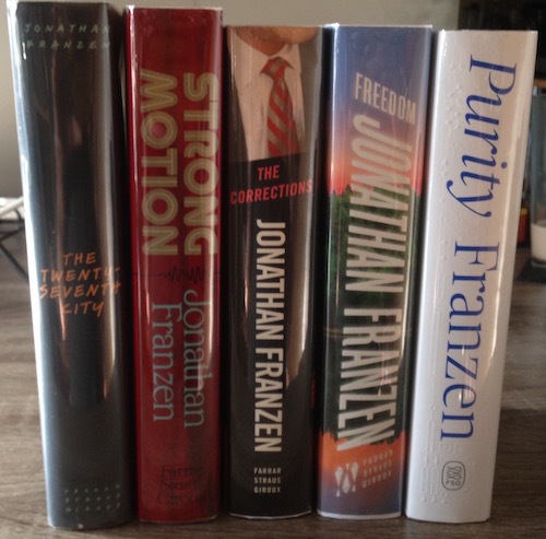 The Complete Novels of Jonathan Franzen, all 1st Edition 1st Printing