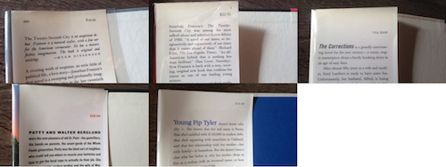 The Complete Novels of Jonathan Franzen, all 1st Edition 1st Printing