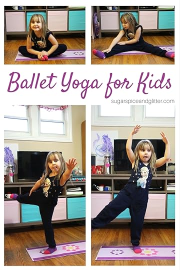 Help kids focus and learn how to control their movements with these simple Ballet Yoga for Kids movements. Yoga is a great way to start the day with kids and there are lots of easy ways to modify yoga to fit your child's abilities as they learn.