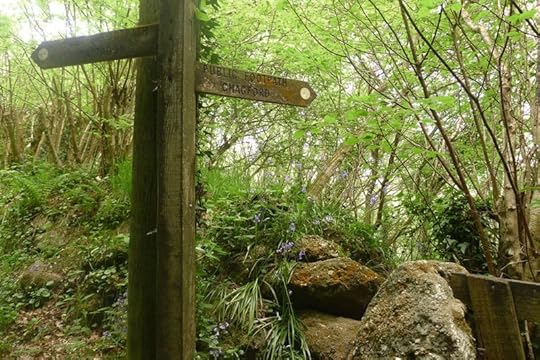 Chagford signpost