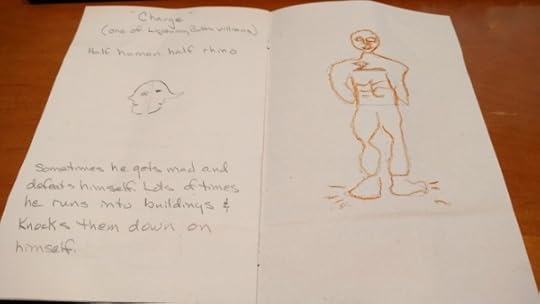 A page from the Pip's book about Lightning Bolt.
