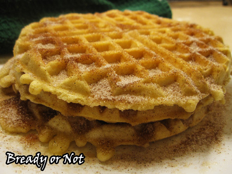 Bready or Not: Churro Waffles 