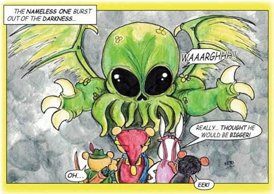 The Cuddly Defender Teddy Bears meet Cthulhu