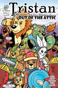 Cuddly Defender Teddy Bear Action Comic