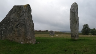 Avebury - The Cove - oriented to midsummer sunrise