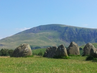 Castlerigg, looking towards Clough Head