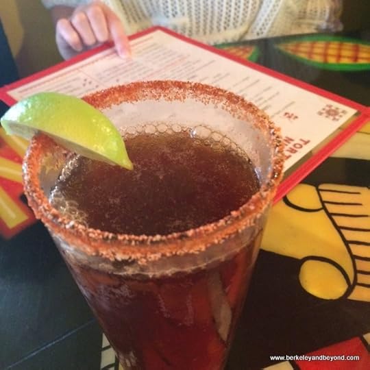 cocktail at Tortilleria & Taqueria Nixtamal in Corona, Queens, New York