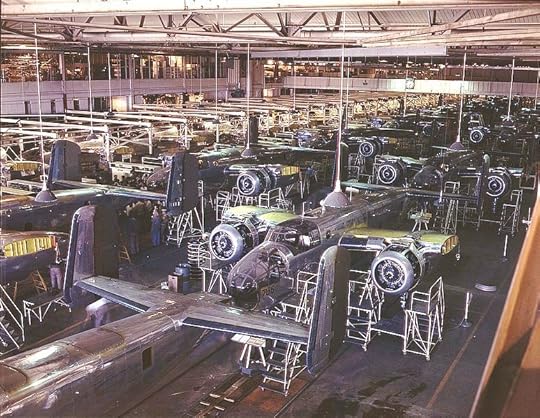 North American Aviation plant, Inglewood, CA, 1942 (US government photo)