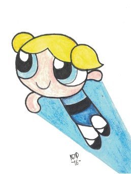 Powerpuff Girl Bubbles