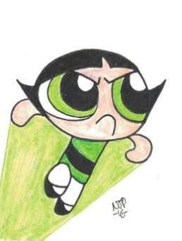 Powerpuff Girl Bubbles