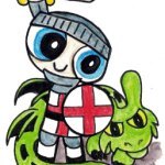 Powerpuff Mashup St George And His Dragon