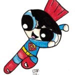 Powerpuff Mashup Superman
