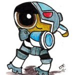 Powerpuff Mashup Cyborg