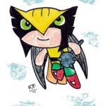 Powerpuff Mashup Hawkgirl