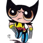 Powerpuff Mashup Wolverine
