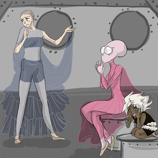 fan art celeste dewolfe eris reciting hamlet