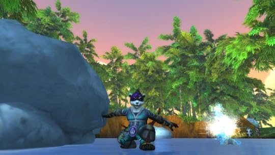 My hunter on the Wandering Isle