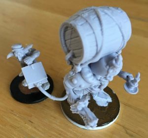 Assembled Firespitter Model