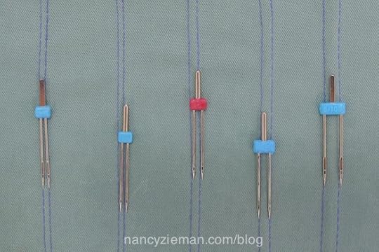 How to sew with double needles/twin needles Nancy Zieman