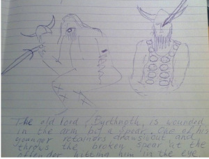 Student of Dutch Anglo-Saxonist drew this great image.
