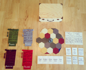 Sarah Miller's amazing Catan reinterpretation