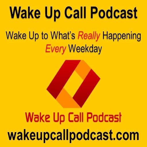 The logo for Wake-Up Call Podcast, run by Adam Camac and Daniel Laguros.