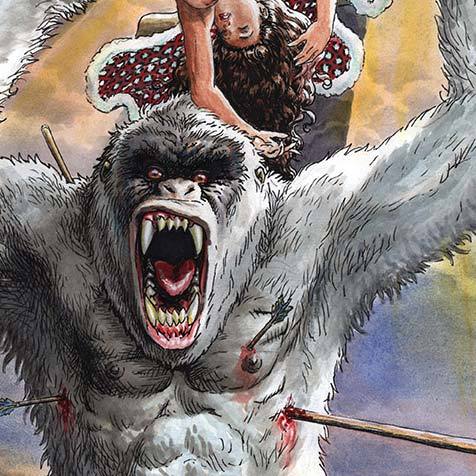 Budd Root: Cavewoman VS Yeti