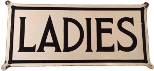 ladiesroomsign