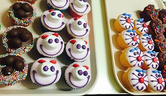 An assortment of cupcakes