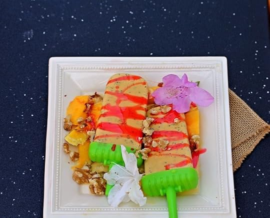Vegan Mango Kulfi Popsicle