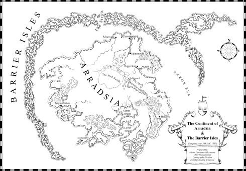 Arradsia map