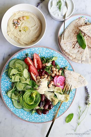 Greek dinner salad