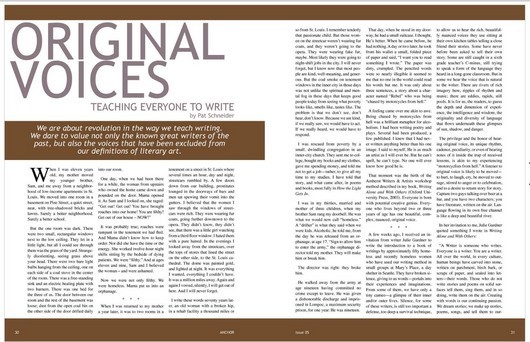 Original Voices essay w
