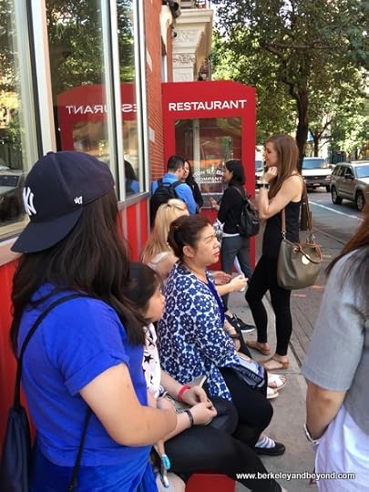 line at Clinton St. Baking Co. in NYC